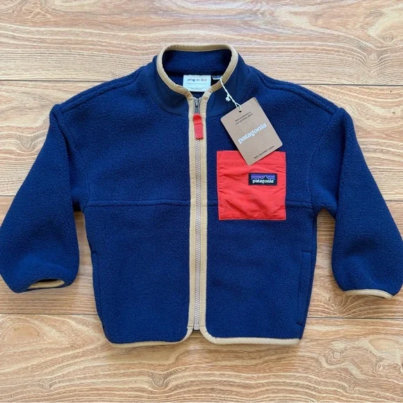 [patagonia] nwt kids baby synchilla fleece jacket - Picture 2 of 5